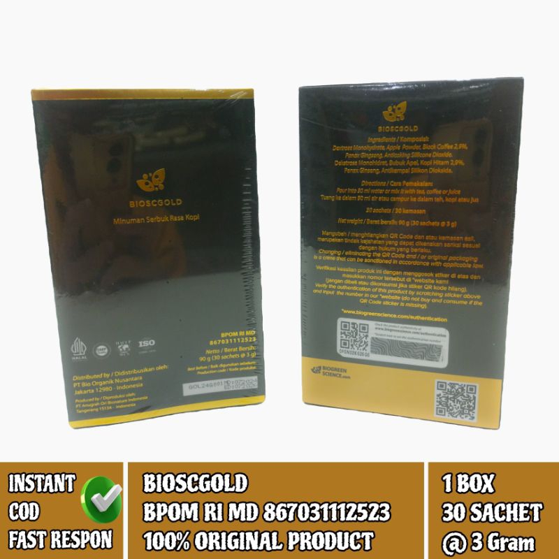 Jual BIOSCGOLD | BIO SC GOLD | BIOGOLD | MINUMAN EKSTRAK GINGSENG RASA ...