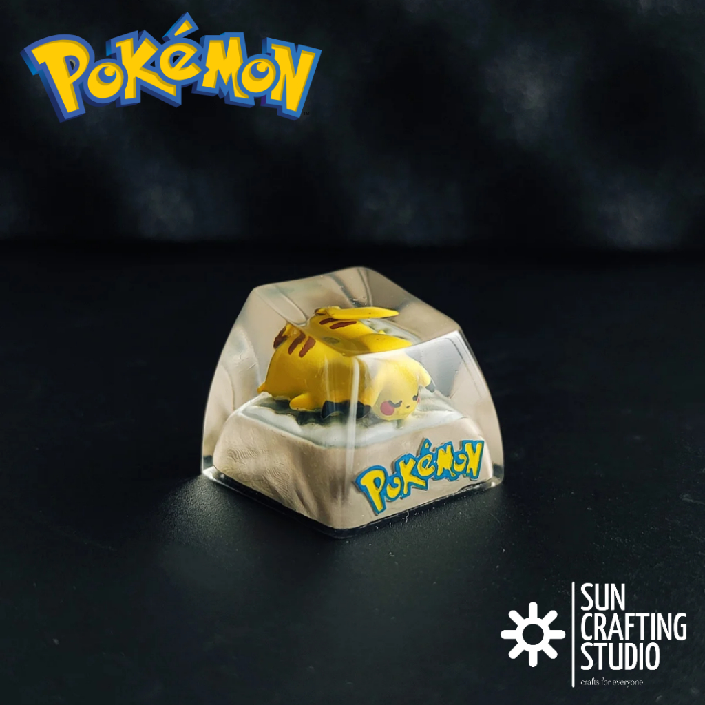 Jual Artisan Keycap Pokemon Custom Keyboard Keycaps Anime Sleeping ...