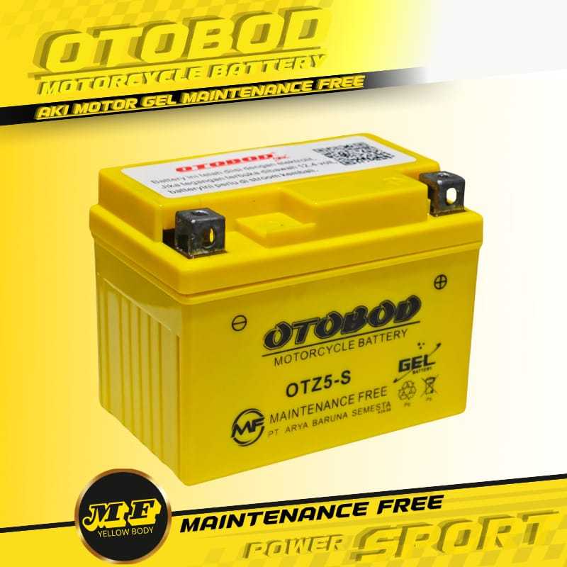 Jual AKI MOTOR BEAT/VARIO 110/SUPRA X 125 OTOBOD NEW GEL