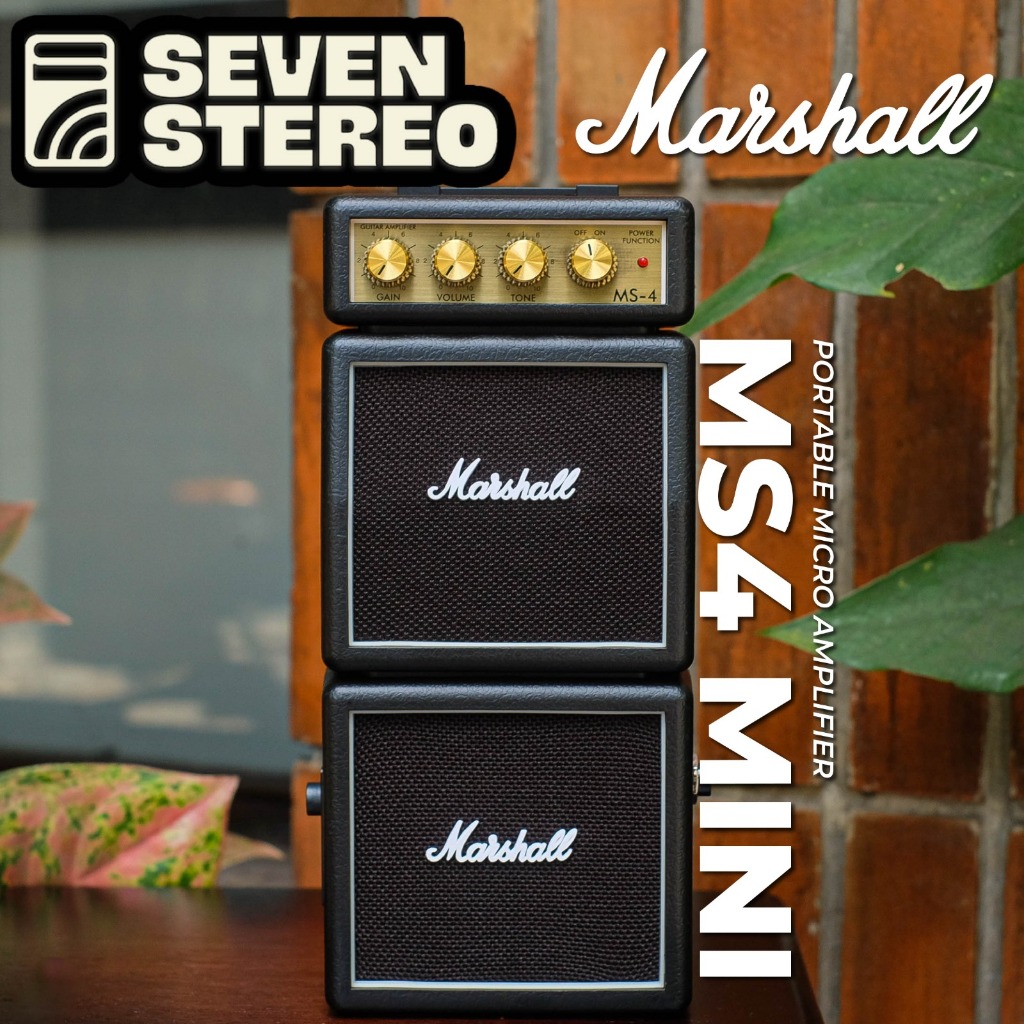 Jual Marshall MS-4 MS4 Portable Micro Amplifier | Shopee Indonesia