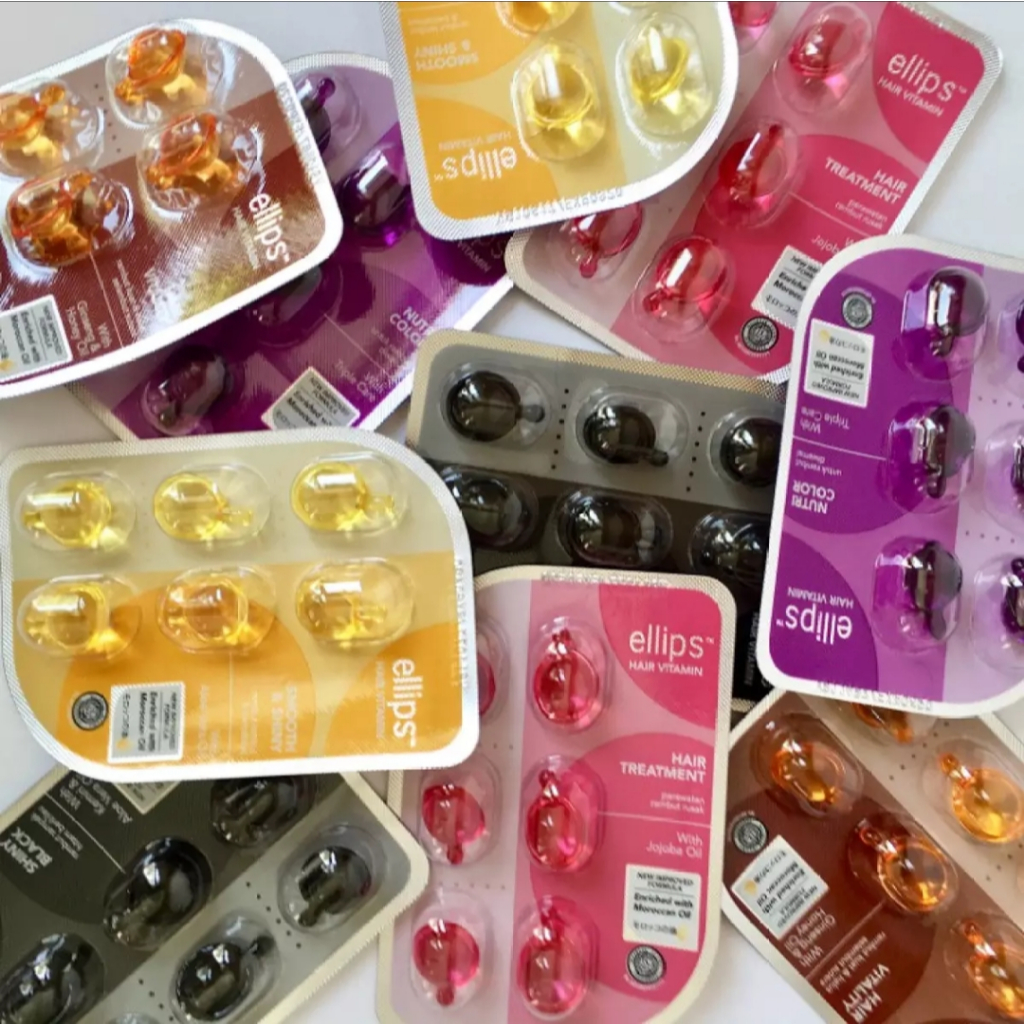 Jual Ellips Vitamin Rambut Sachet Isi 6 Capsule | Shopee Indonesia