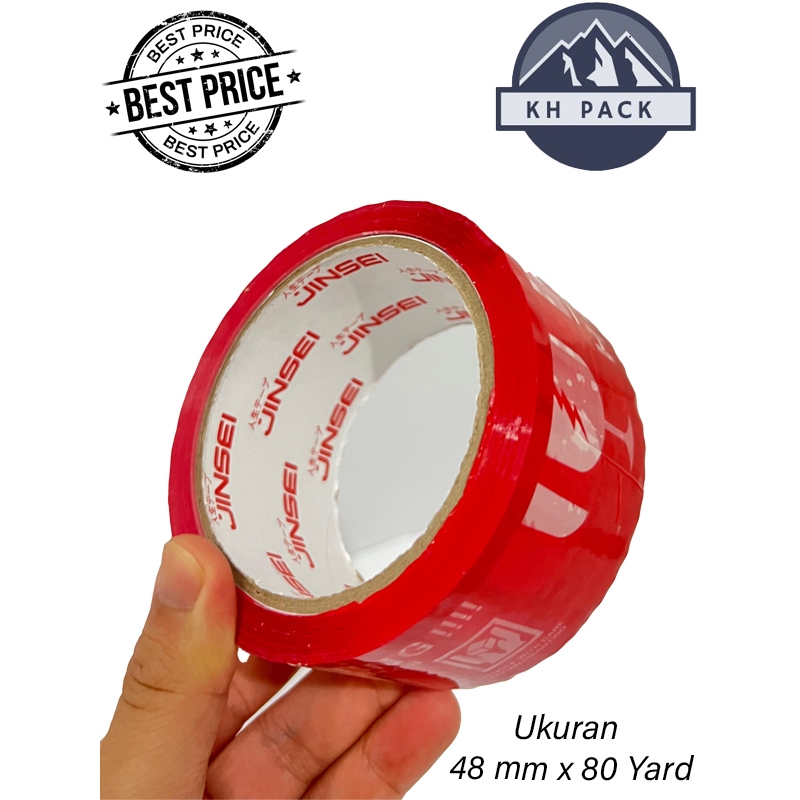 Jual Fragile Merah/Unboxing 48MM X 80 Yard Real | Shopee Indonesia