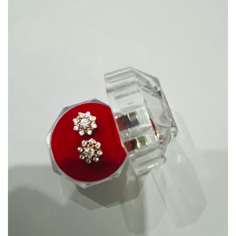 Jual PA Anting rosegold Ronyok besar AV211. anting titanium rodhium ...