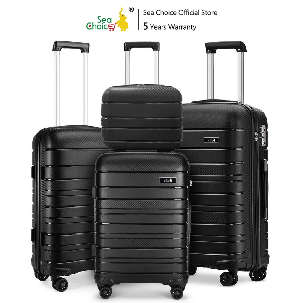 Jual SEA CHOICE Koper Kabin PP FIBER Hardcase Large Size Bagasi Travel ...