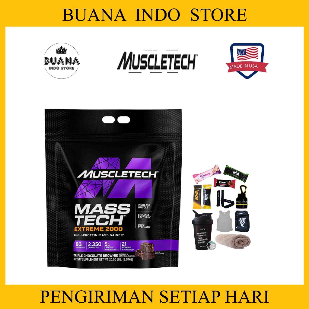 Jual MUSCLETECH Masstech Extreme 2000 20 lbs - Mass Tech Suplemen Mass ...