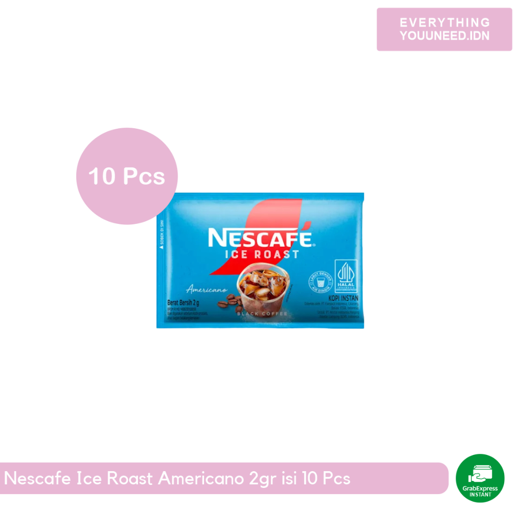 Jual Nescafe Ice Roast Americano 2gr isi 10 Pcs | Shopee Indonesia