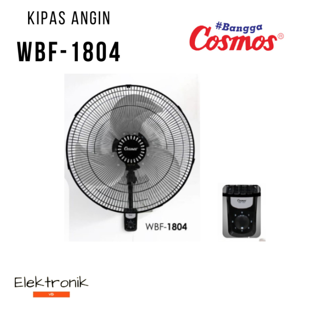 Jual Kipas Angin Dinding Besi Cosmos 18 Inch WBF 1804 | Shopee Indonesia