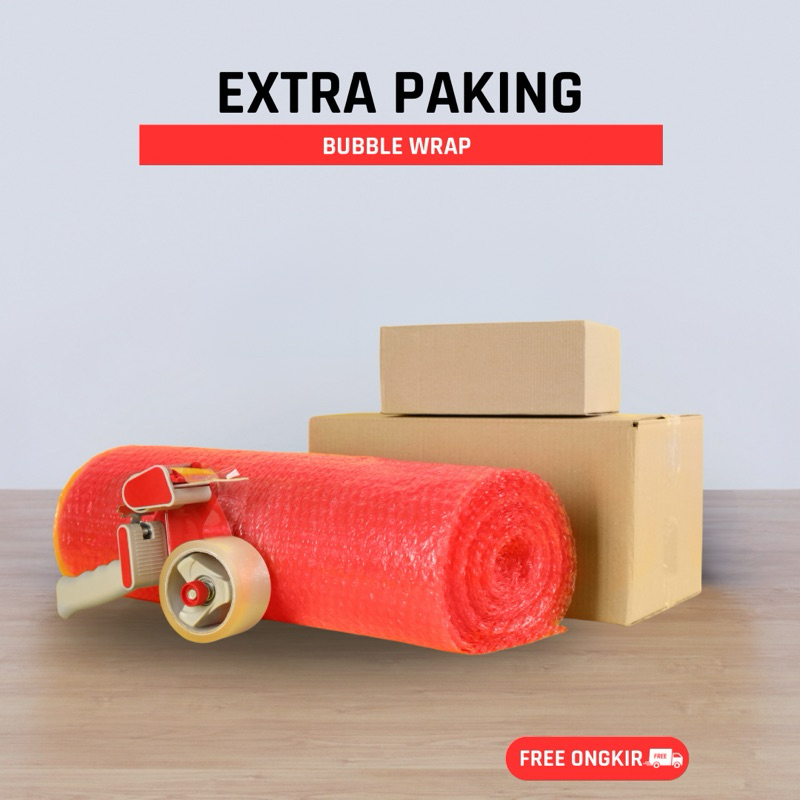 Jual bubble wrap extra pakingg | Shopee Indonesia