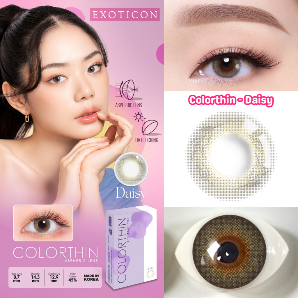 Jual Exoticon Softlens - Colorthin - Daisy | Tulip | Dahlia | Marigold ...