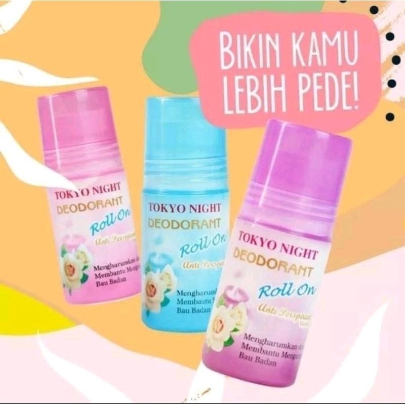 Jual TOKYO ROLL ON/TOKYO NIGHT DEODORANT | Shopee Indonesia