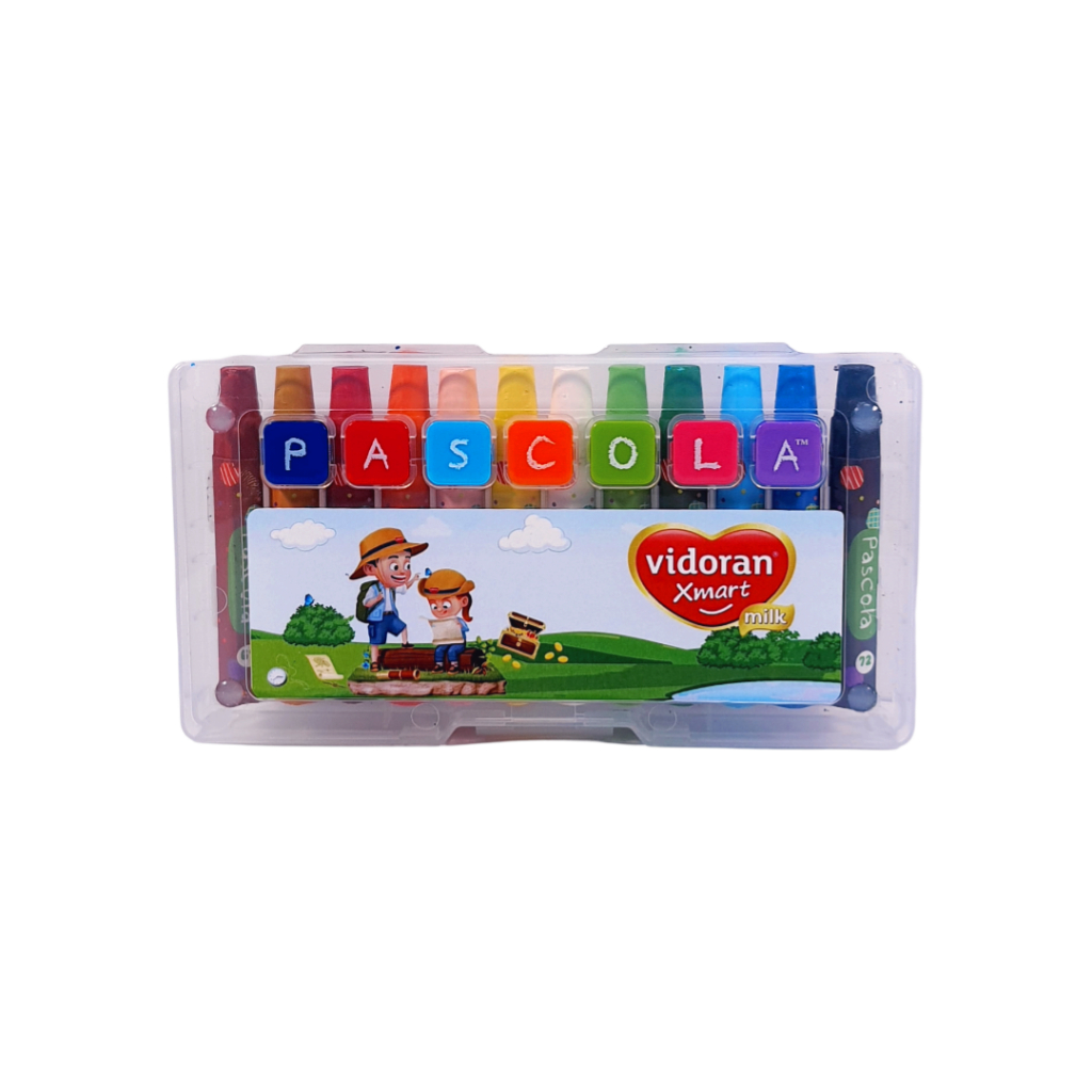 Standard - Pascola Oil Pastel 12 / Set ( Crayon / Pewarna / Coloring ) (3)