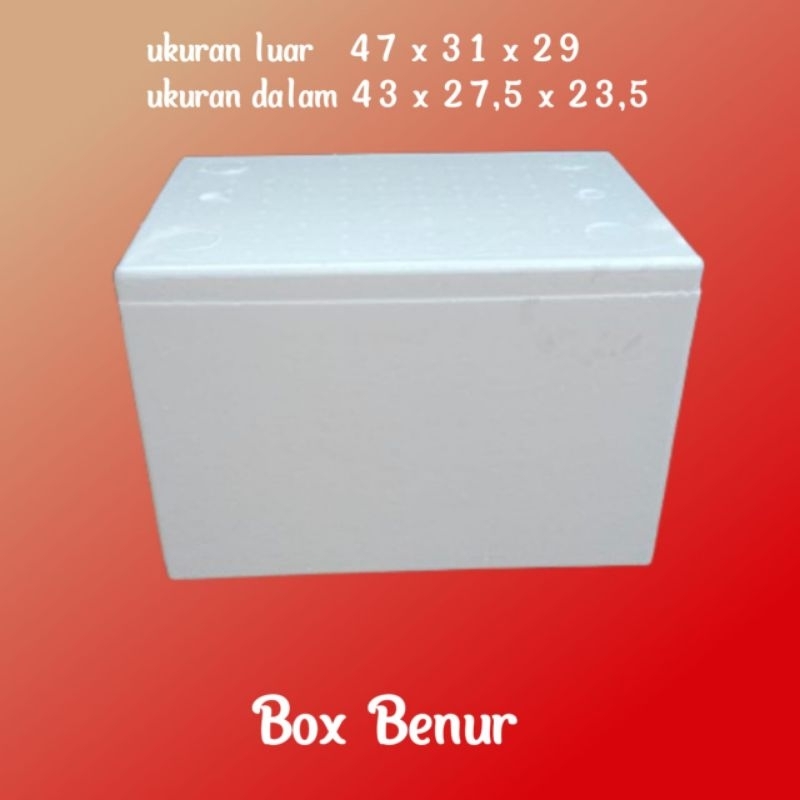 Jual Styrofoam Box benur|Box Styrofoam kotak | Shopee Indonesia