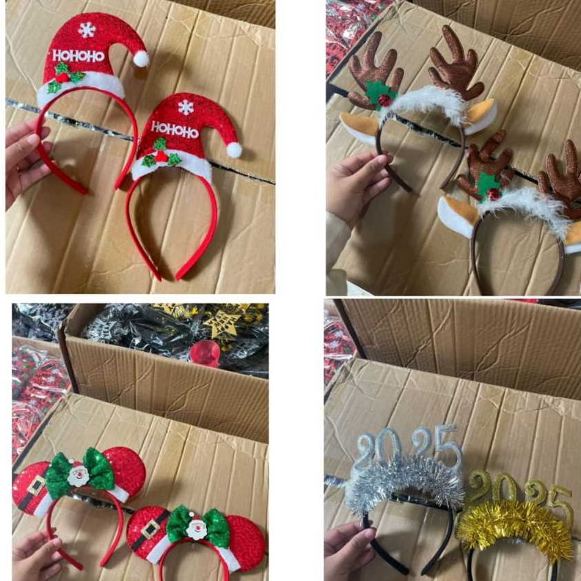 Jual Bando natal bando merrrychritmas bando tanduk rusa bando