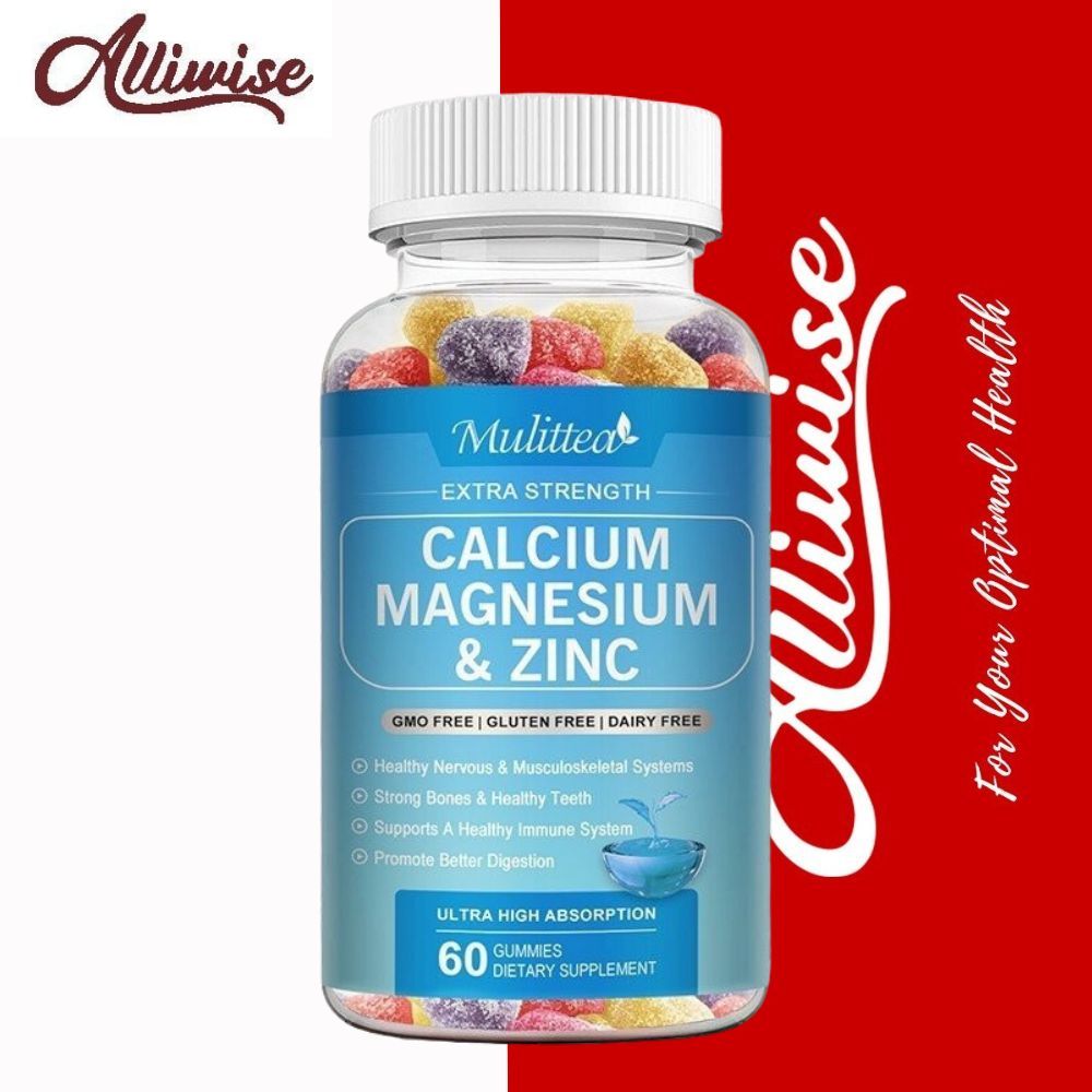 Jual Mulittea 60 pcs permen jelly calsium, magnesium dan zinc Vitamin ...