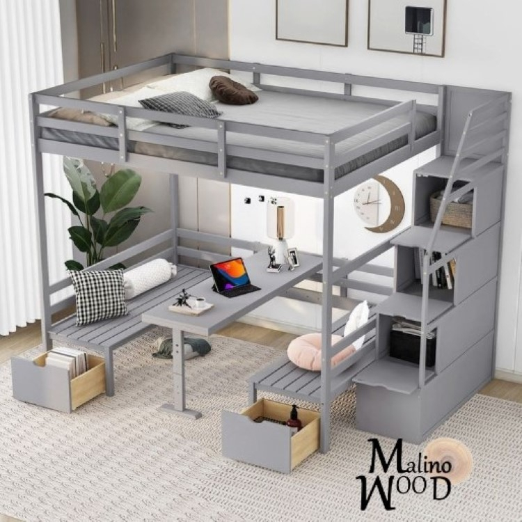 Jual Loft Bed Besi Ranjang Tempat Tidur Minimalis Dipan Divan Besi