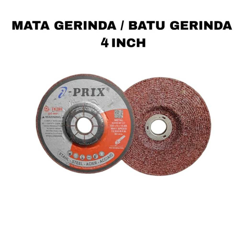 Jual MATA GERINDA BATU GERINDA TEBAL 4 INCH IPRIK READY STOK | Shopee ...