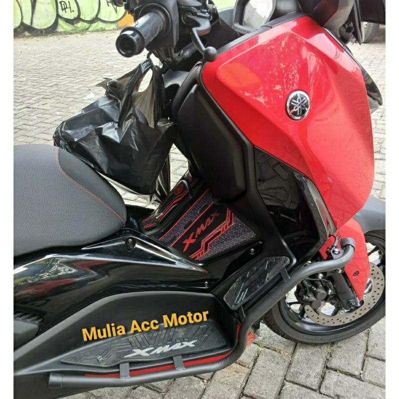 Jual Crashbar Xmax 250 Connected Cresbar Pelindung Bodi Deck Samping ...