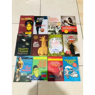 ( PROMO BUKU MURAH ORIGINAL ) BUKU SEJARAH / NOVEL SASTRA / BERGURU PADA SARU / KATA KATA PRAMOEDYA / MOTIVASI / PENGEMBANGAN DIRI / ORIGINAL MURAH #25I