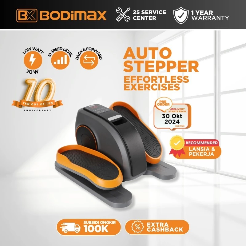 BODIMAX AUTO STEPPER / MINI ELLIPTICAL / LOW IMPACT / FITNESS