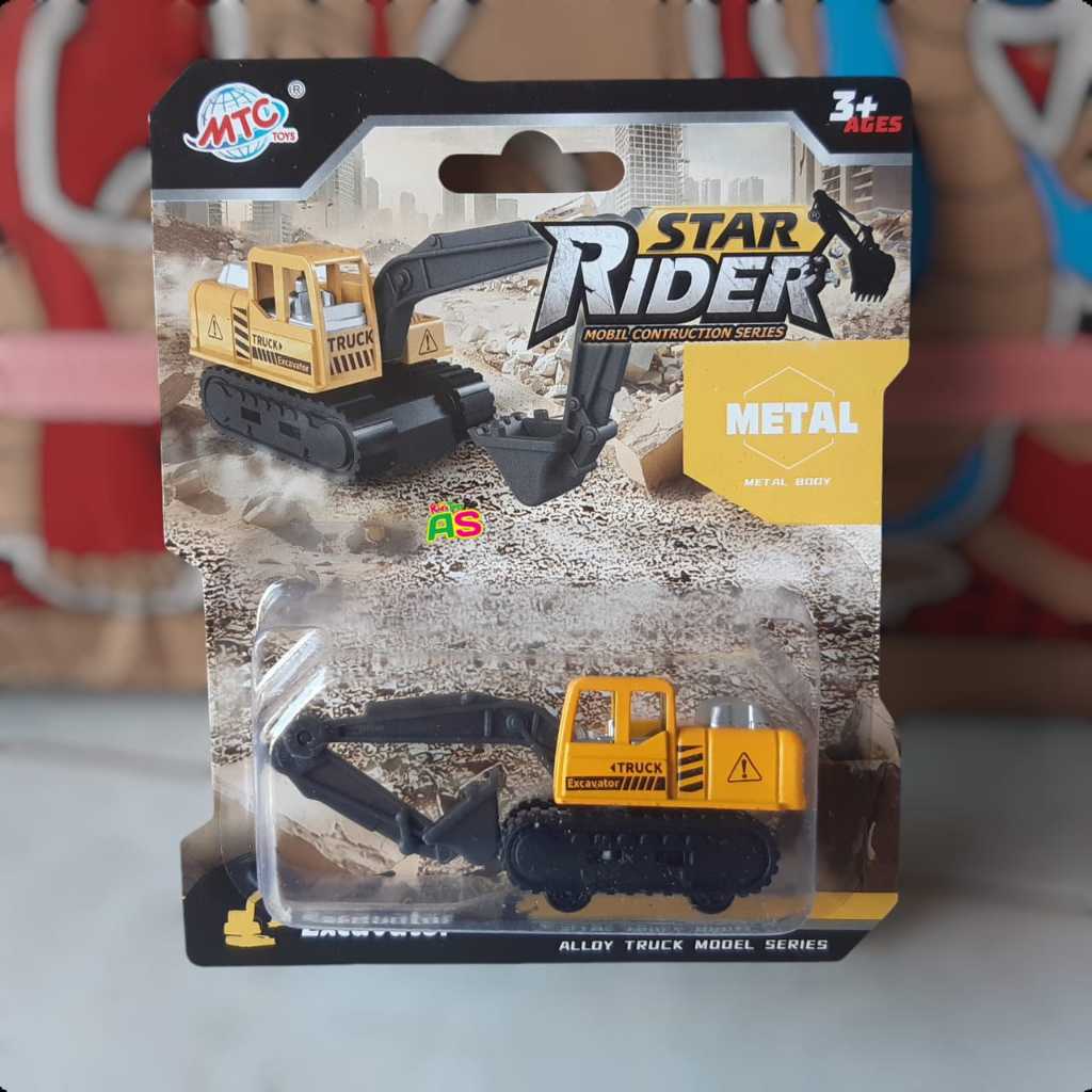 Jual STAR RIDER MOBIL KONTRUKSI SERIS BODY METAL ((MTC)) / MAINAN MOBIL ...