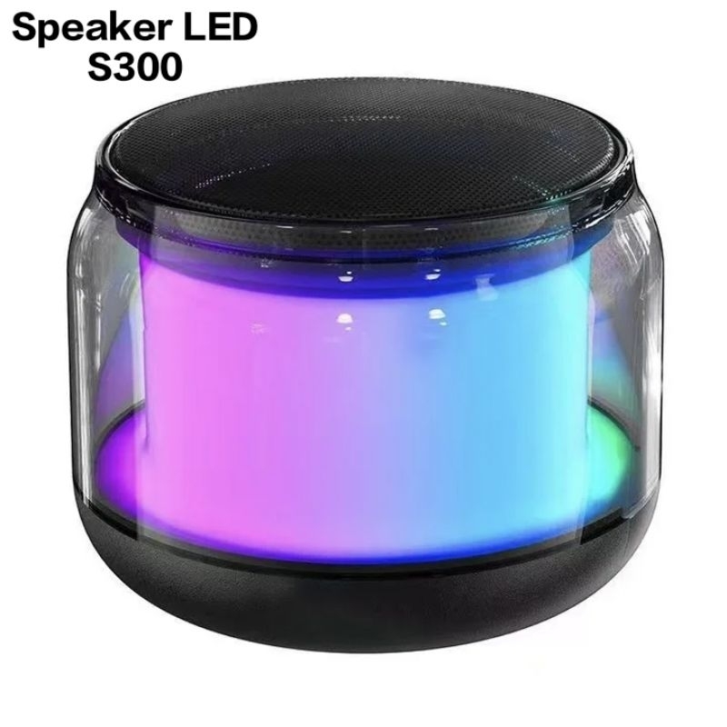 Jual Speaker Mini LED S300 Bluetooth Portable Wireles Super Bass ...