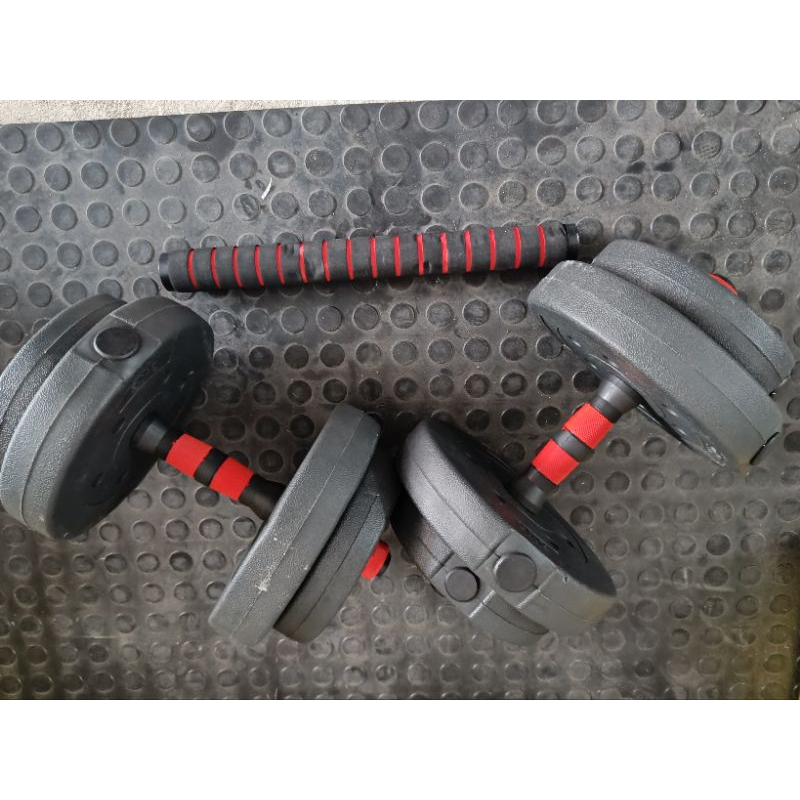 Jual Barbel Dumble Set 20kg PVC | Shopee Indonesia
