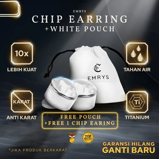 Buy 1 Get 1 Emrys CHIP Anting Magnet TITANIUM Anti Karat Pria dan Wanita