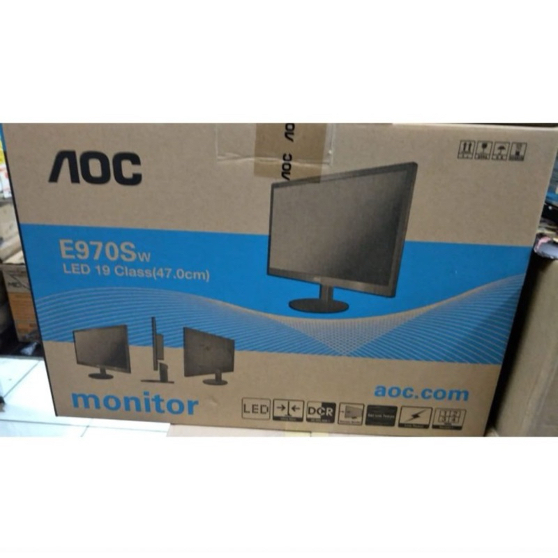 Jual AOC LED Monitor Komputer / PC - 19 Inch E970SW | Shopee Indonesia