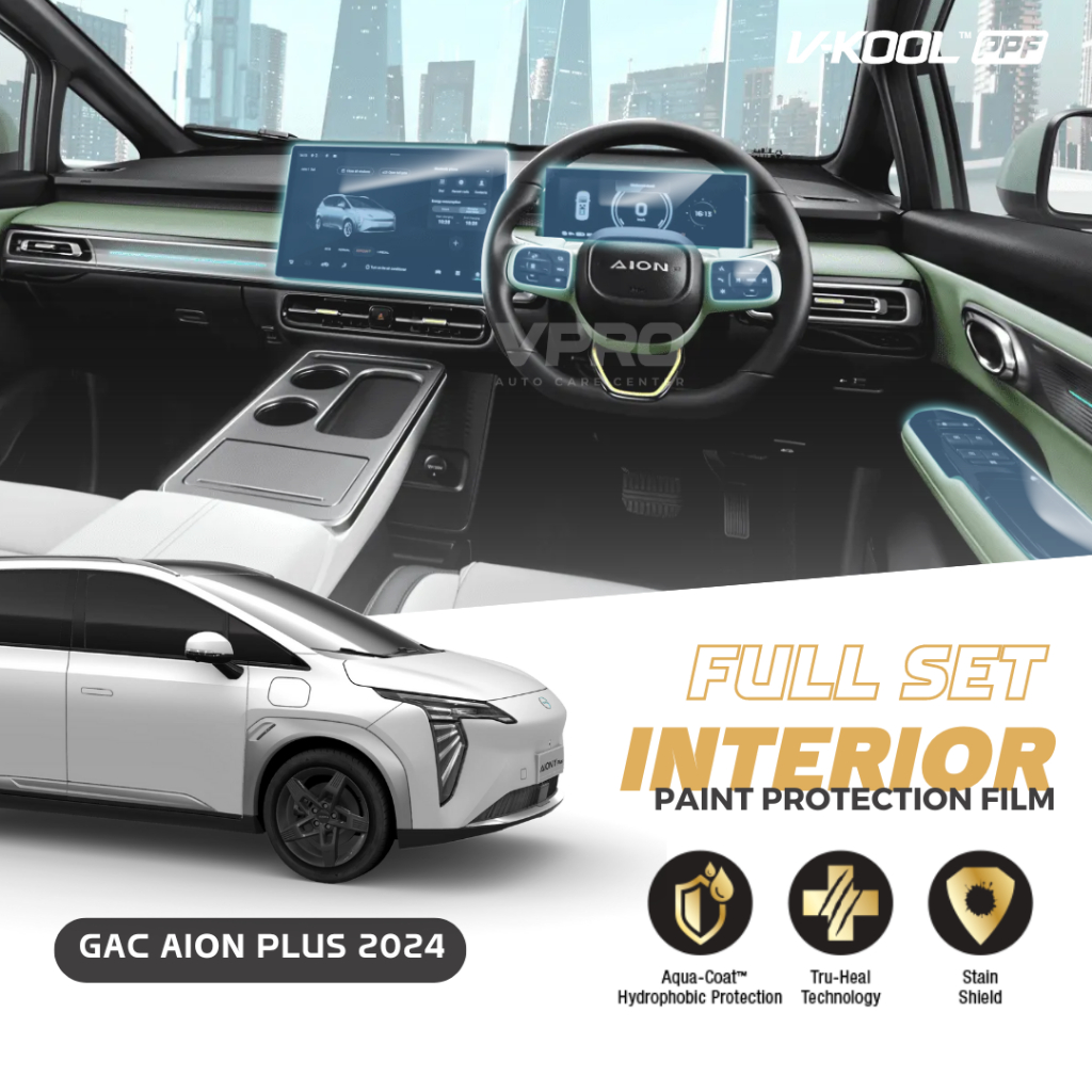 Jual VKOOL PPF Interior Protector Mobil GAC AION Y PLUS 2024 - Full Set ...