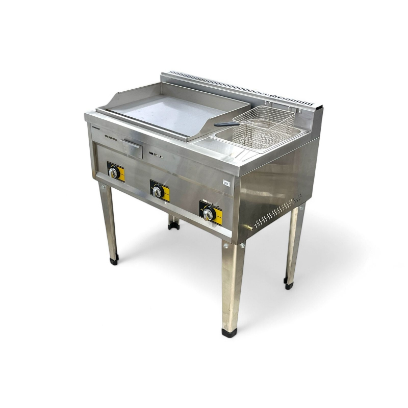 Jual KOMPOR PENGGORENGAN / GAS GRIDDLE FRYER+KAKI GPZ-311F FOMSONIC ...