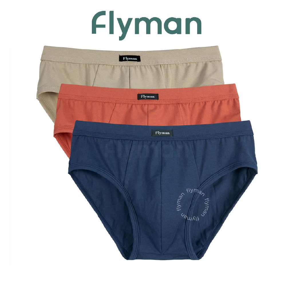 Jual Flyman Cotton Blend Briefs 1 pcs FM 3378 | Shopee Indonesia