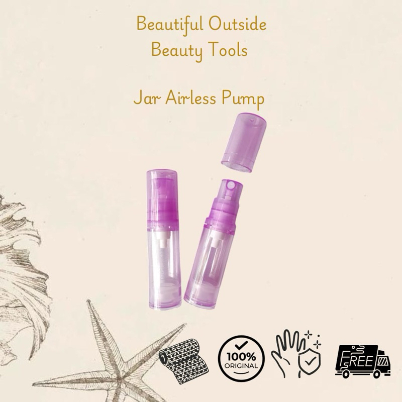 Jual Beauty Tolss Botol Jar Airless Spray | Shopee Indonesia