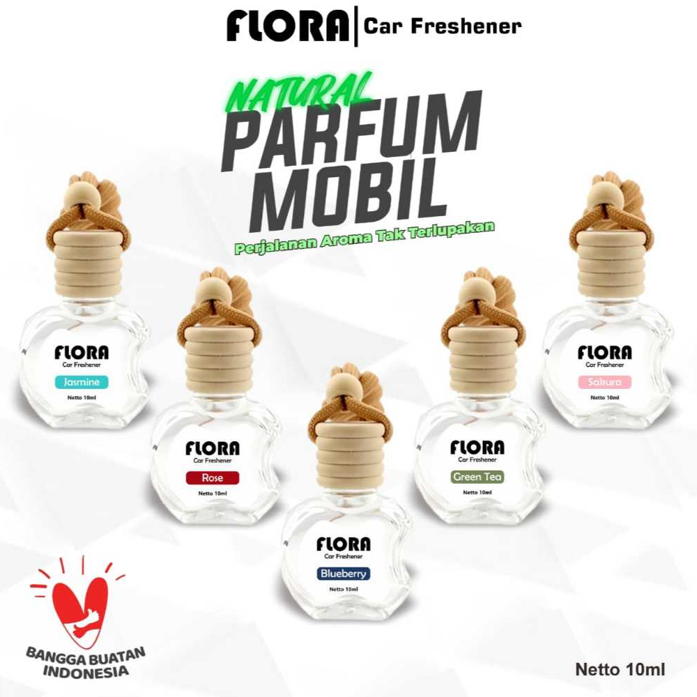 Jual Parfum Mobil FLORA Anti Mual Wangi Natural Pengharum Ruangan ...