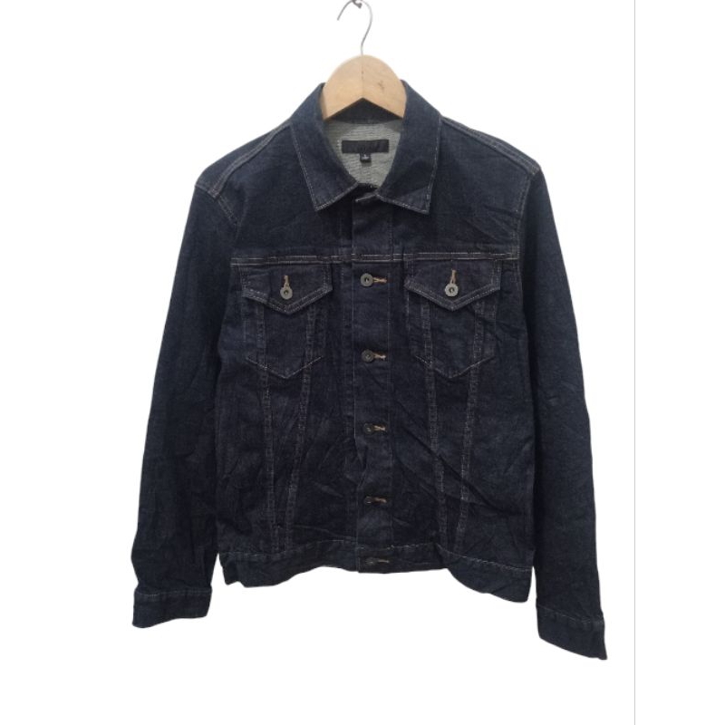 Jual jaket denim UNIQLO Shopee Indonesia