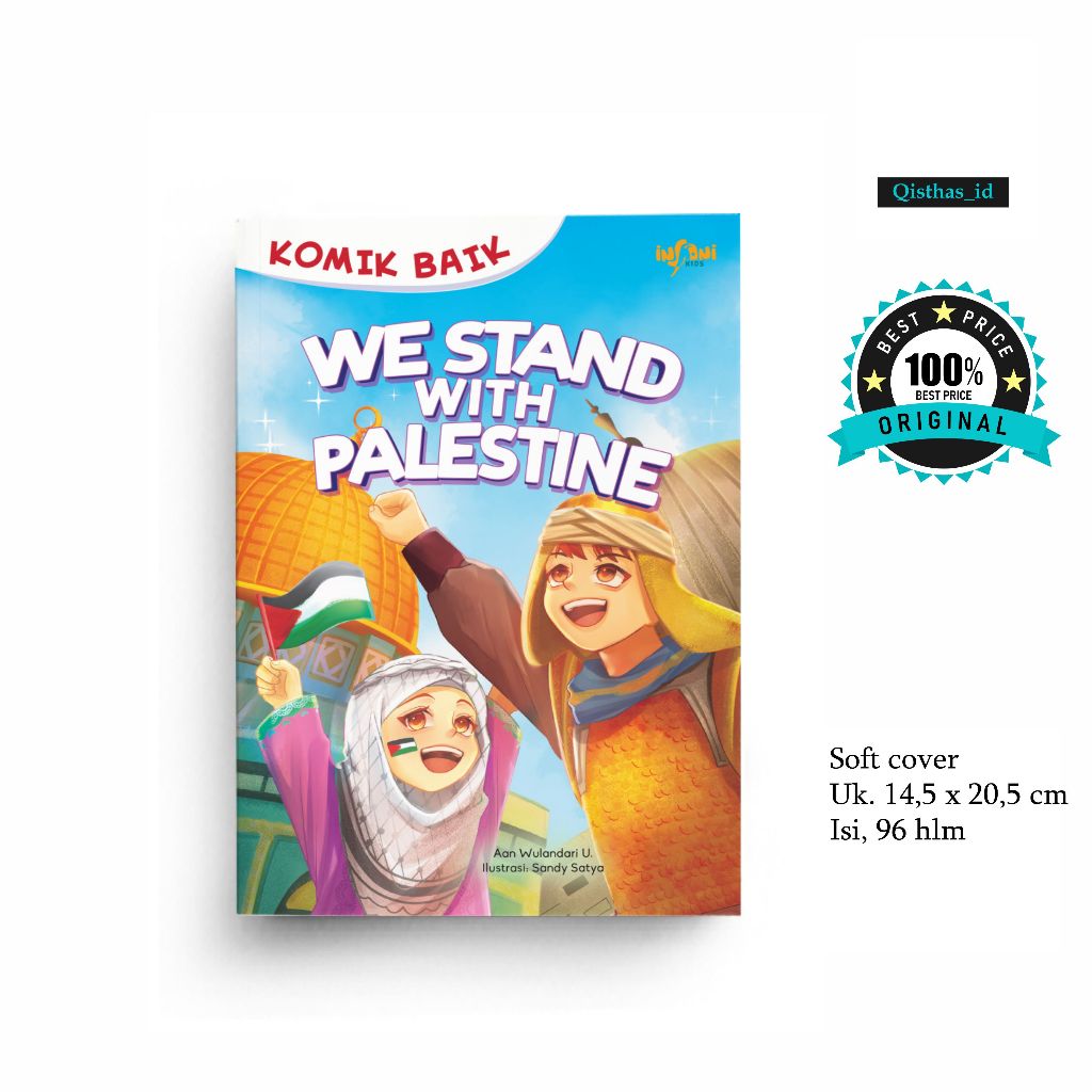 Jual Komik Baik, We Stand with Palestine Gema Insani Shopee Indonesia