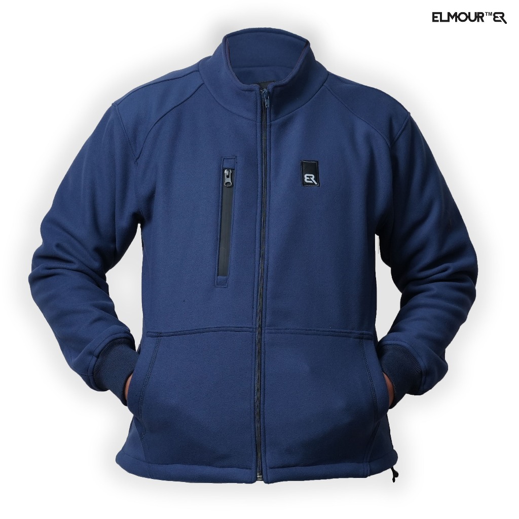 Jual Elmour Jaket Pria Tebal Hangat Polar Series | Shopee Indonesia