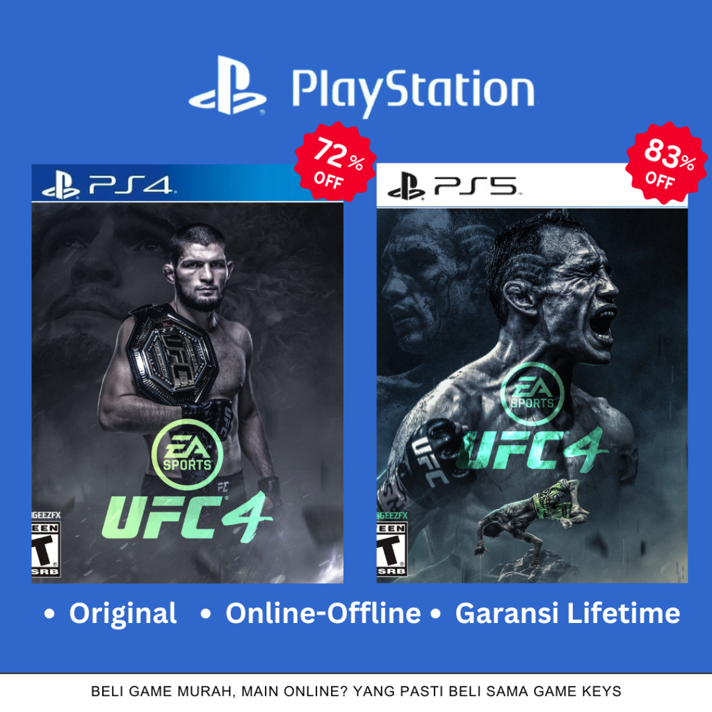 Jual UFC 4 | PS4 & PS5 (Digital) | Shopee Indonesia