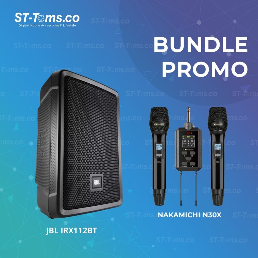 JBL IRX112BT Powered 12-Inch Portable PA Loudspeaker with Bluetooth