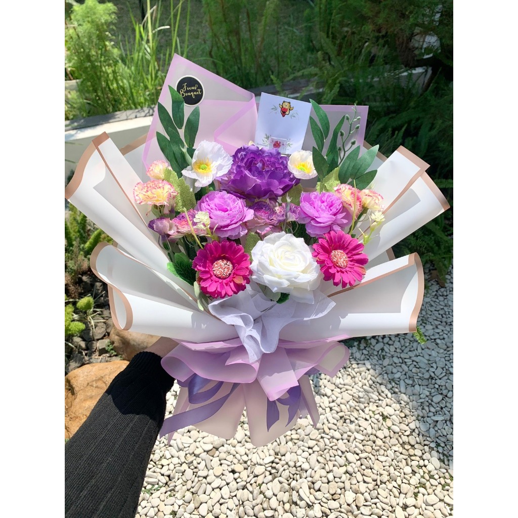 Jual [READY STOCK] Bouquet Bunga PREMIUM / Buket Bunga Artificial ...