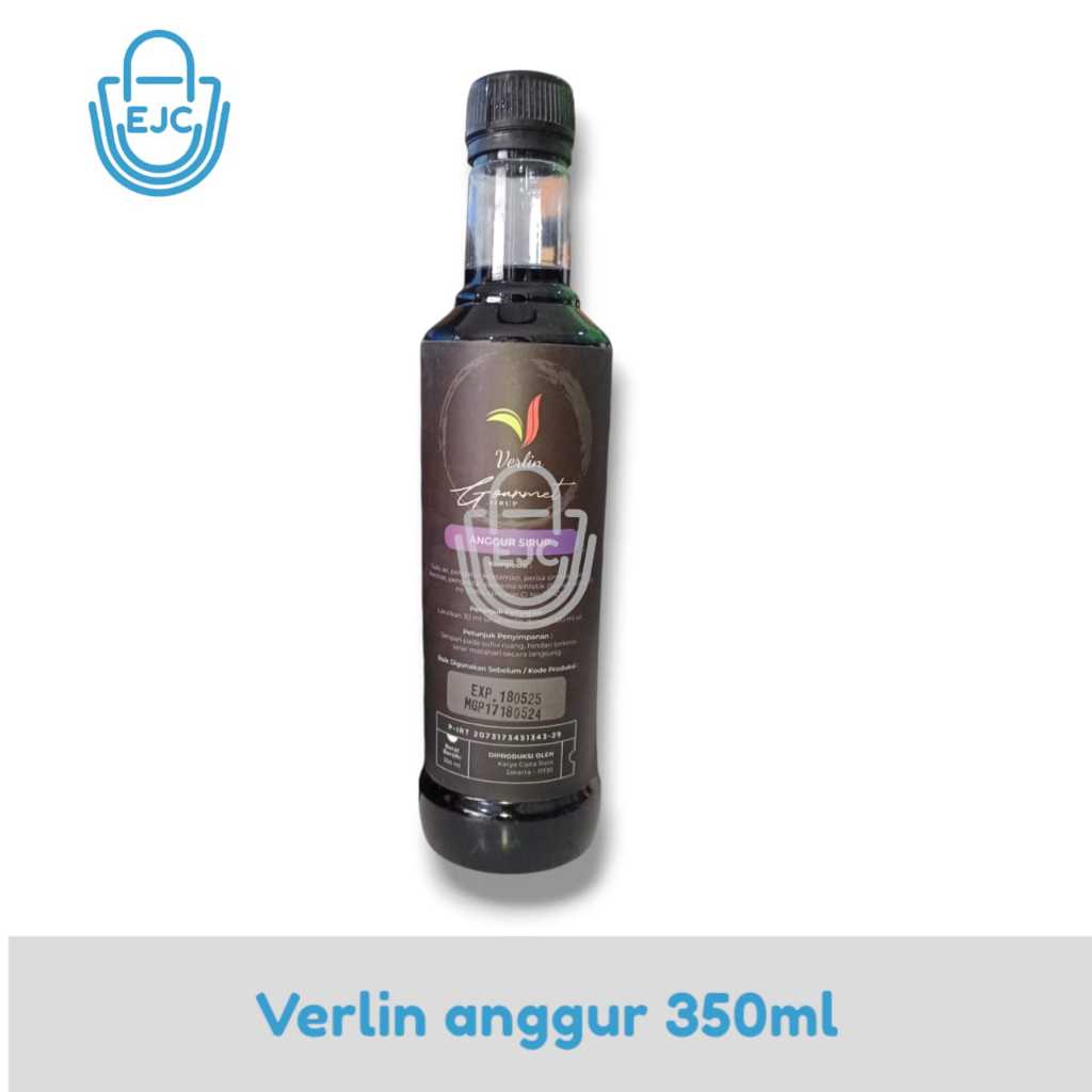 Jual VERLIN SYRUP SIRUP ANEKA RASA BAHAN MINUMAN 350ML | Shopee Indonesia