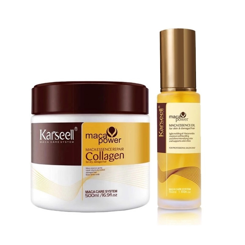 Jual PAKET ISI 2 Karseell Collagen Hair Mask Keratin Treatment