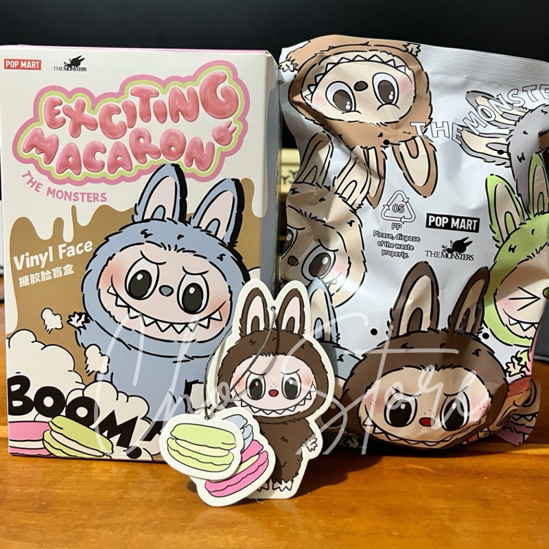 【正規品】ラブブ Exciting Macaron Chestnut Cocoa Labubu The Monsters Exciting Macaron Vinyl Face Series