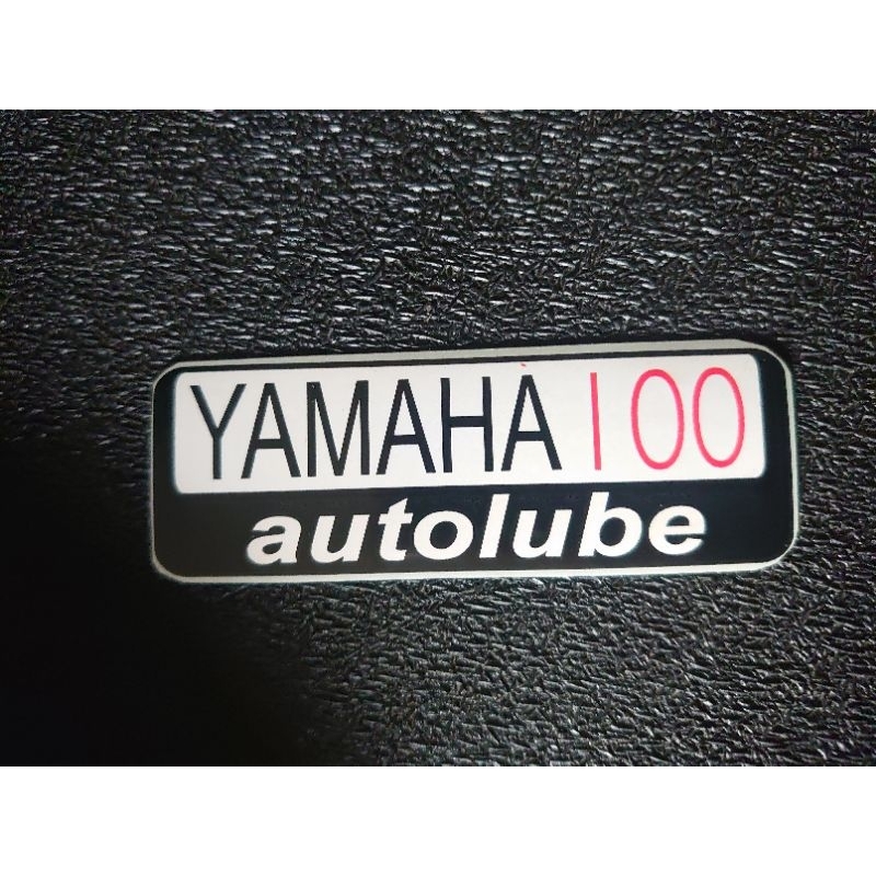 Jual stiker box oli box aki kanan kiri Yamaha L2G Yb100 | Shopee Indonesia