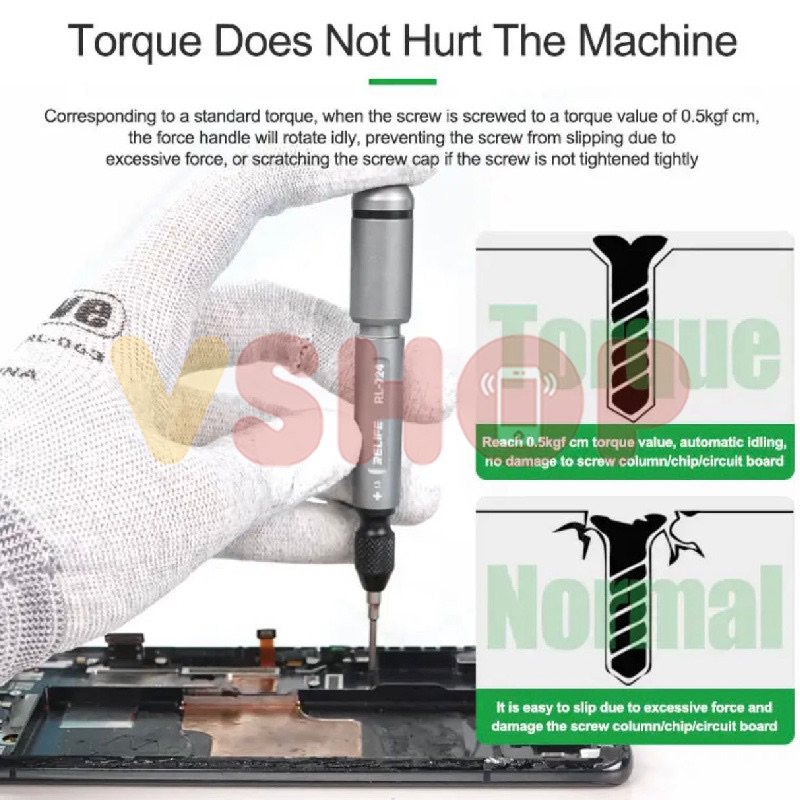 Jual OBENG SET - HIGH PRECISION TORQUE SCREWDRIVER SET 5 IN 1 RELIFE RL ...