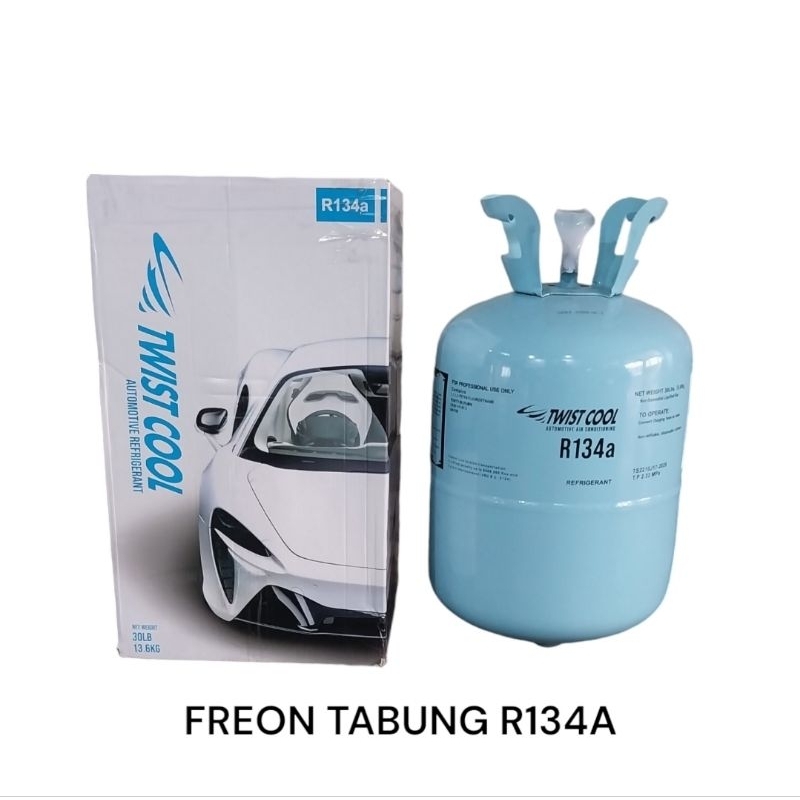 Jual FREON TABUNG R134A ASLI HFC134a FREON AC MOBIL MURNI 1 GALON