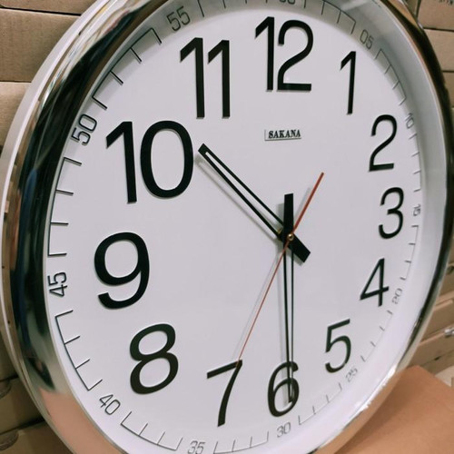 Jual jam dinding sakana besar 715 UKURAN 50cm | Shopee Indonesia