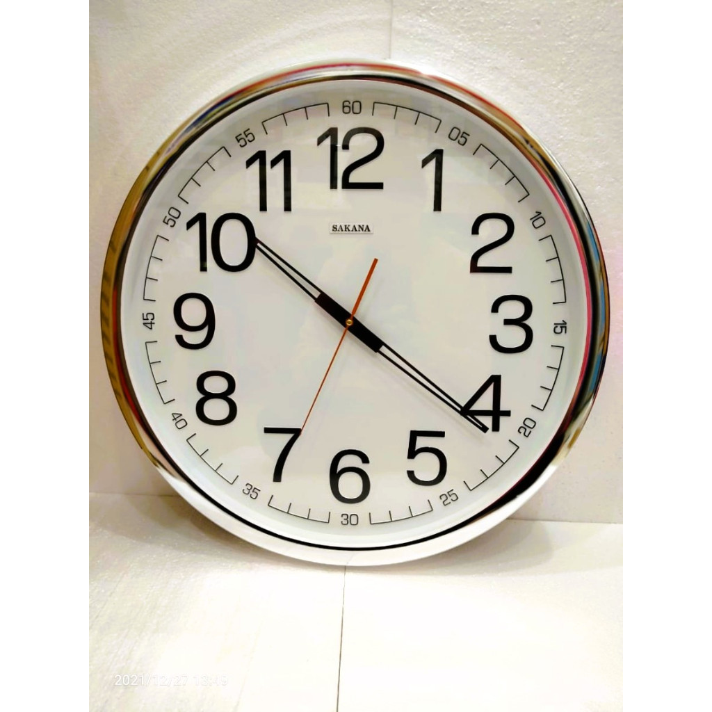 Jual jam dinding sakana besar 715 UKURAN 50cm | Shopee Indonesia