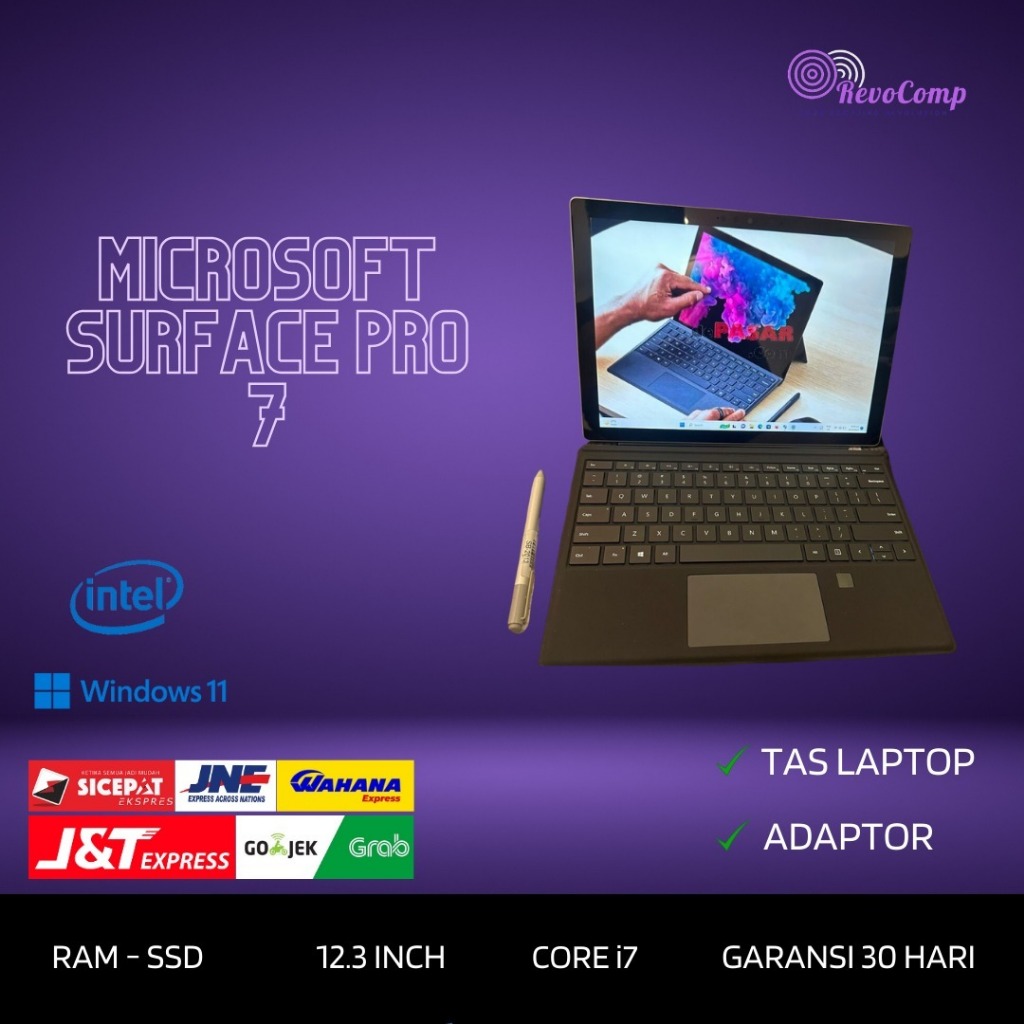 Jual Laptop Microsoft Surface Pro 7 Plus 7+ Core i7 11th Ram 16GB Ssd ...