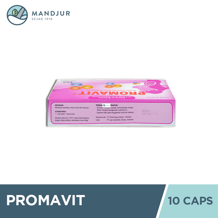 Jual Promavit 10 Kapsul - Vitamin Lengkap Ibu Hamil & Menyusui | Shopee ...