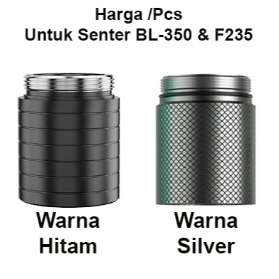 Jual Extension Sambungan senter BL350 ke BL-650 & F235 | Shopee Indonesia